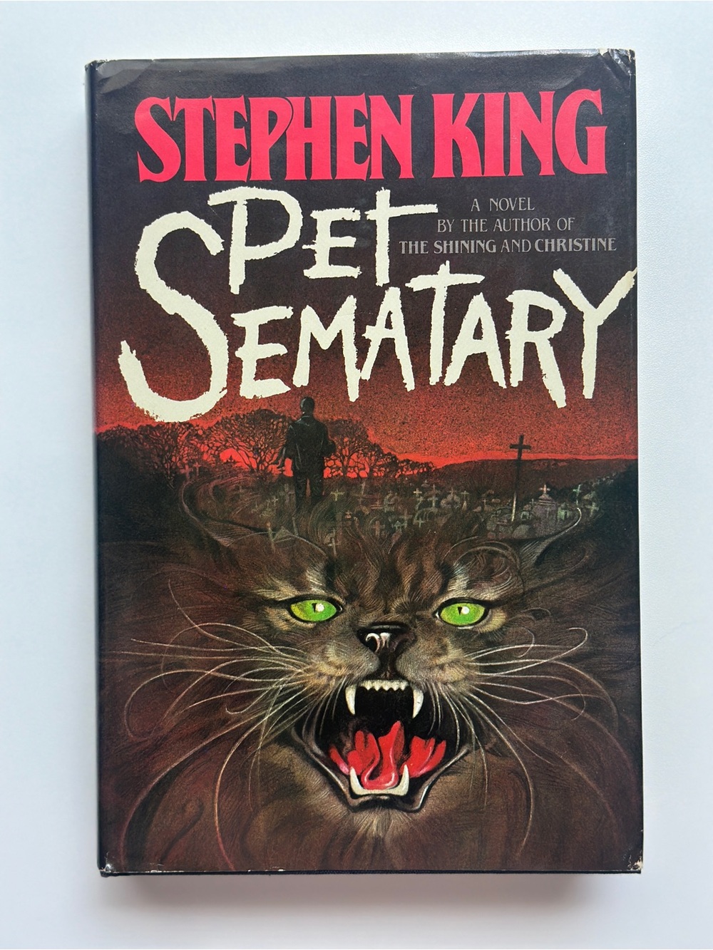 Pet Sematary by Stephen King - FIRST EDITION | Fiction, Horror | Hardcover Book - Picture 1 of 13